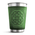 Leather Wrapped Pint - FATHERHOOD KNOT