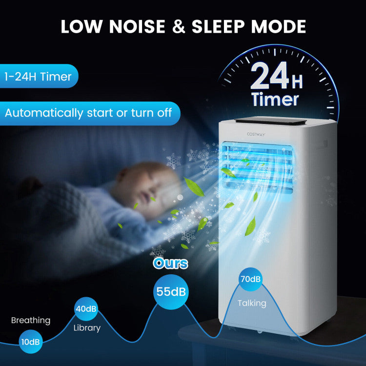 Dual BTU Portable Air Conditioner