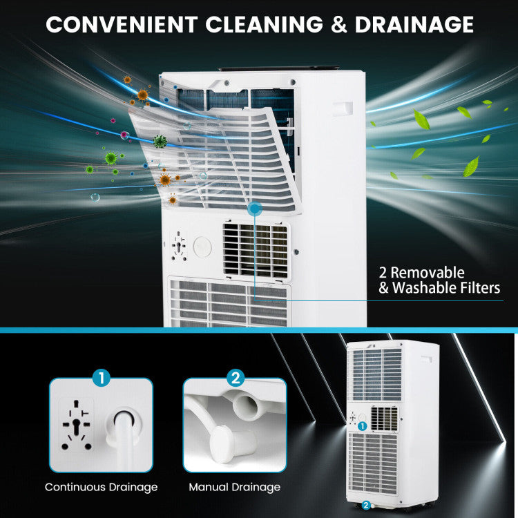 Dual BTU Portable Air Conditioner