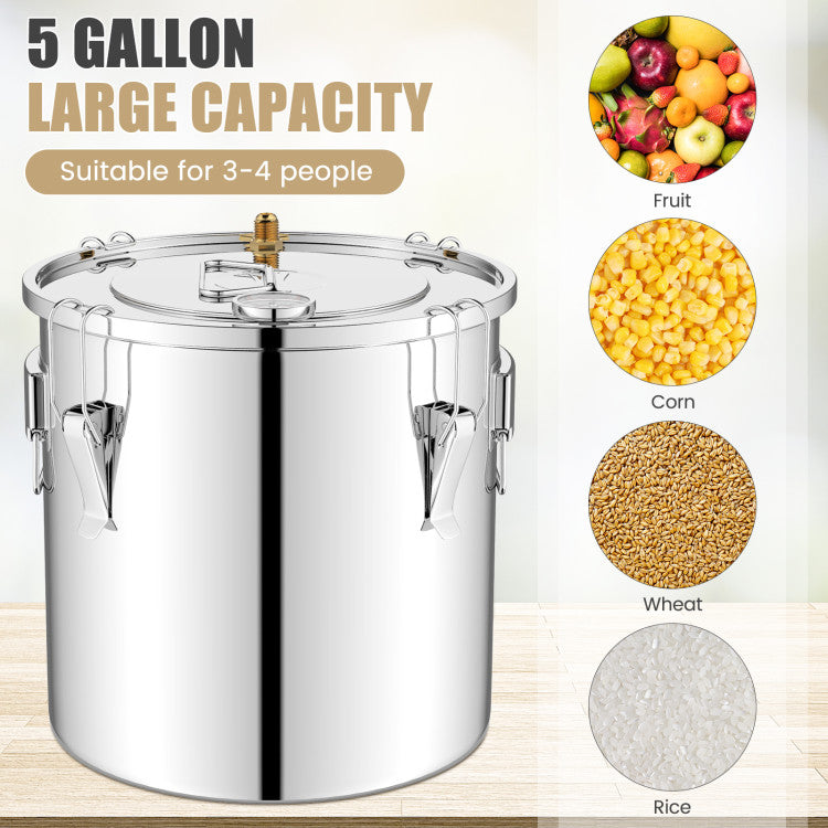 5/10 Gal Water Distiller for DIY Whisky